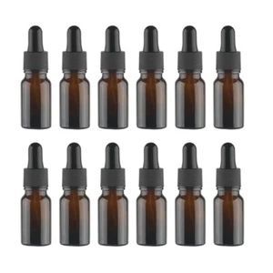 12 Pcs Essential Oil Bottle Travel Size Bottles Liquid Droppers Miss - Picture 1 of 12