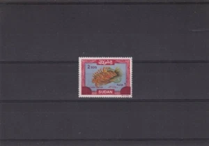 Sudan lion fish red overprint 2008 - Picture 1 of 1