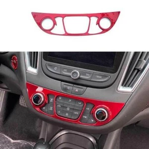For Chevrolet Malibu Paint Red Central Console AC Switch Panel Trim 2016-2021 - Picture 1 of 6