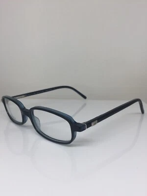 New Vintage GUCCI 1411 EYEGLASSES GG 1411 Optical C. M4X Black w/ Blue Italy - Image 1 of 4