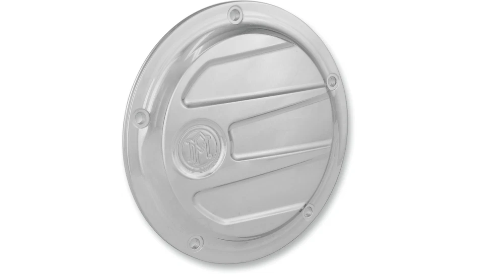Harley FLH 16-Up Dressers Performance Machine Scallop Derby Cover Chrome 5 Hole - Image 1 of 4