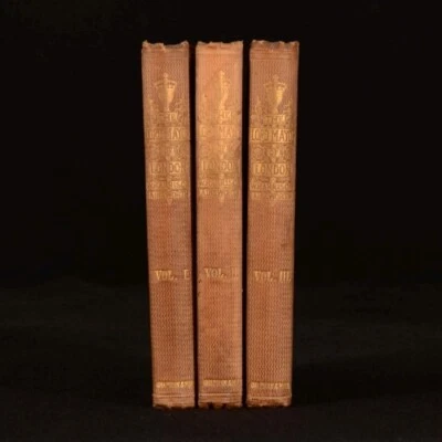 1862 3vol The Lord Mayor of London City Life Last Century W H Ainsworth Uncommon - Image 1 of 4