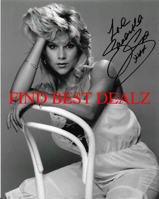 Sexy Samantha Fox🔥Cantante Pop Inglés Modelo Sesión de Fotos Firmado Autógrafo Reimpresión Foto 1 de 2