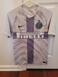 Camiseta deportiva Pirelli alternativa Inter de Milán tercer estadio Nike 2018-19, pequeña para hombre - Imagen 1 de 5