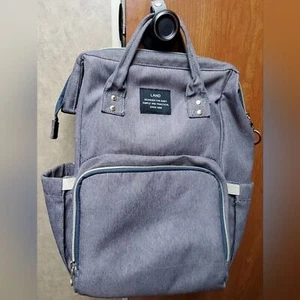 LAND Zaino Borsa Pannolini Unisex, Grande Capacità, Impermeabile Maternità Neonato Pannolino - Foto 1 di 7