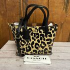 Coach Willow 24 Leopard Print Tote