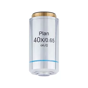 AmScope 40X Plan achromatisches unendlich korrigiertes metallurgisches Objektiv - Bild 1 von 1