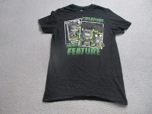 Funko Pop Pixar Shirt Womens Medium Black Short Sleeve Graphic Halloween Monster - Picture 1 of 7