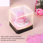 ()3D Paper Art Calendar Multifunctional Lifelike Decoration 2024 Calendar