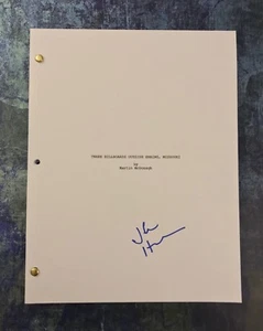 Three Billboards Outside Ebbing, Missouri  JOHN HAWKES  Signed Movie Script COA - Picture 1 of 3