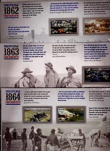 US THE CIVIL WAR SET 1862 1863 & 1864 Scott #4664-65 #4787-88 & #4910-11 MINT VF - Picture 1 of 7