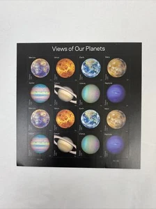 Scott #5076a (5069-76) Views of Our Planets Sheet of 16 Stamps - MNH - Picture 1 of 1