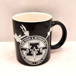 Acme Food & Beverage COFFEE MUG Cup Bugs Bunny Roadrunner WARNER BROS STORE 1992 - Picture 1 of 9
