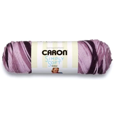 Caron Simply Soft Ombre Yarn 100 Acrylic Worsted Weight for Knitting Crochet - Image 1 of 4