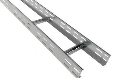 Alupedia Kabelleiter aus feuerverzinktem Stahl Mit Seiten Bodenlochung Kabelträg