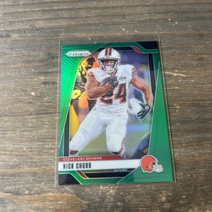2024 Panini Prizm - Nick Chubb #65 Green Prizm - Picture 1 of 3