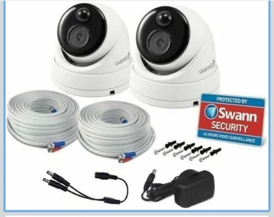 Swann Add-On DVR Dome Security Camera 1080p FHD Indoor/Outdoor SWPRO-1080MSD-US - Image 1 of 3