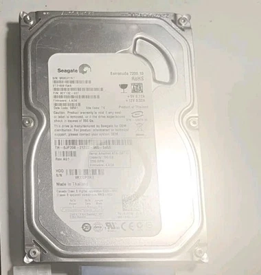 Seagate Barracuda 7200.10 160GB ST3160815AS 7200RPM SATA 3.5" HDD Hard Drive - Image 1 of 4