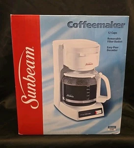 Nueva Cafetera Sunbeam Modelo 6385 12 Tazas Extraíble Filtro Cesta Fácil de Verter - Imagen 1 de 7