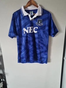 Everton 1992 Retro Fußball Trikot 100% POLYESTER Herren - Bild 1 von 11