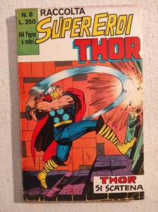 RACCOLTA SUPER EROI N. 8 1973 - THOR 19 20 21 - EDITORIALE CORNO DI RESA OTTIMO - Foto 1 di 9