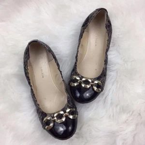 Anne Klein 6,5 Damen-Ballerinas Schlangenmuster Keilabsatz - Bild 1 von 7