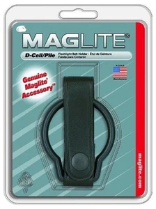 Maglite ASXD036 Plain Leather Belt Holder for D-Cell Flashlight, Black D-Cell Fl - Picture 1 of 1