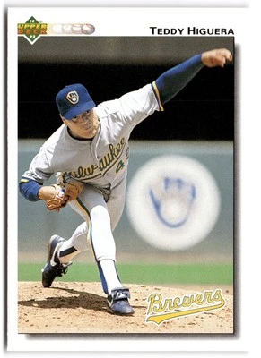 1992 Upper Deck #138 Teddy Higuera - Image 1 of 2