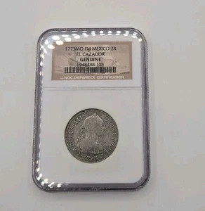 1773 MO El Cazador Shipwreck Salvaged Coin Genuine Vera Cruz Mexico 18th Century - Picture 1 of 10