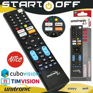 TELECOMANDO TIMBOX CUBOVISION ALICE UNIVERSALE SCEGLI MODELLO TI ARRIVA PRONTO - Foto 1 di 6