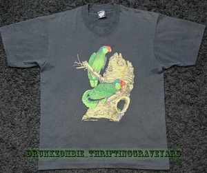 T-shirt grafica Screen Stars Best punto singolo Amazona Viridigenalis vintage '92 LG - Foto 1 di 6