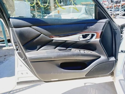 Panel de moldura de puerta de conductor delantero 15-19 INFINITI Q70L negro/G OEM 80901-1MA5B Foto 1 de 4