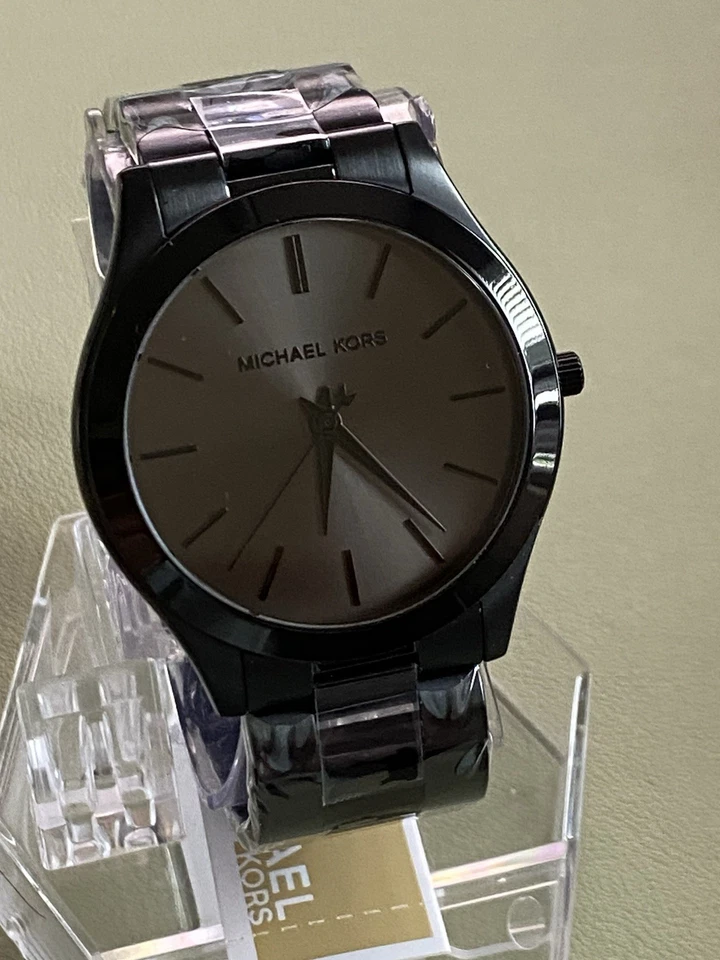 Michael Kors MK8507 Slim Runway 44mm Mens Watch - Black