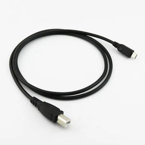 Micro USB Male to USB 2.0 B Host OTG Connect Adapter Cable For Printer Hard Disk - Picture 1 of 7