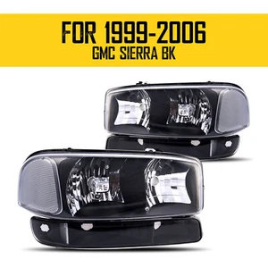 Conjunto de faros KAC para GMC Sierra 2000-2006 Yukon 1999-2006 SEGURO Y DURADERO - Imagen 1 de 12
