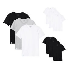 3er Pack LACOSTE Herren T-Shirts Crew-Neck kurzarm Shirt Essentials