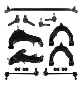 Front & Rear Sway Bars Tie Rods Center Link Control Arms for 4WD Nissan Frontier - Picture 1 of 14