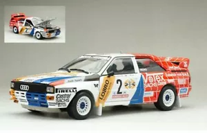 Audi Quattro Winner Rally Hunsrueck 1984 Demuth-Lux 1:18 SUNSTAR 4252 - Foto 1 di 1