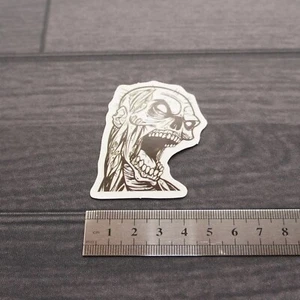 Zombie Ghoul Sticker | Monster Freaky Horror Sticker Decal | Halloween Scary - Picture 1 of 3