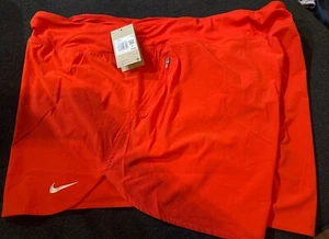 NWT Women's Nike Dri-Fit Athletic Running Shorts/ Lined With Zipper Pocket Sz3X - Picture 1 of 8