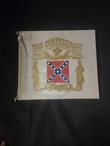 THE CONFEDERACY (Book/record) 1861-1865 VINYL LP COLUMBIA RECORDS RICHARD BALES - Picture 1 of 6