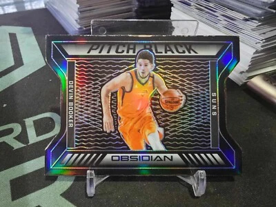 2020-21 Panini Obsidian Devin Booker Pitch Black #28 Silver 24/99! - Image 1 of 4