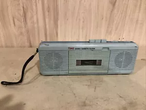 VINTAGE Time Life Stereo Cassette Player: NOMX-2063 Baby Blue. Portable. - Picture 1 of 3