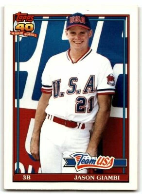 1991 Topps Baseball Traded Factory Set Singles-You Pick From List - Image 1 of 4