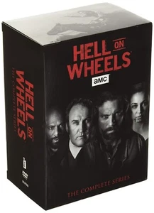 Hell on Wheels: The Complete Series 1-5 DVD Set.…1 Day Handling - Foto 1 di 1