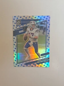 2021 Donruss Optic Football Josh Allen Stars Holo Prizm SP Bills - Picture 1 of 7