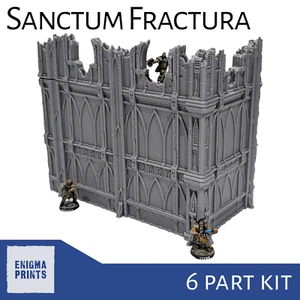 Sanctum Fractura - 28mm 3D Printed Industrial Terrain for Tabletop Wargaming - Picture 1 of 8