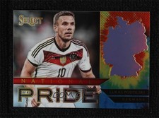 2015-16 Panini Select National Pride Tie-Dye Prizm /30 Lukas Podolski #20