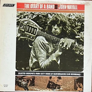 John Mayall vinyl album, The Diary of a Band, original London label, stereo - Bild 1 von 6