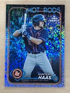 2024 Topps Pro Debut Sparkle Foil Hunter Haas 111/175 Tampa Bay Rays - Picture 1 of 1